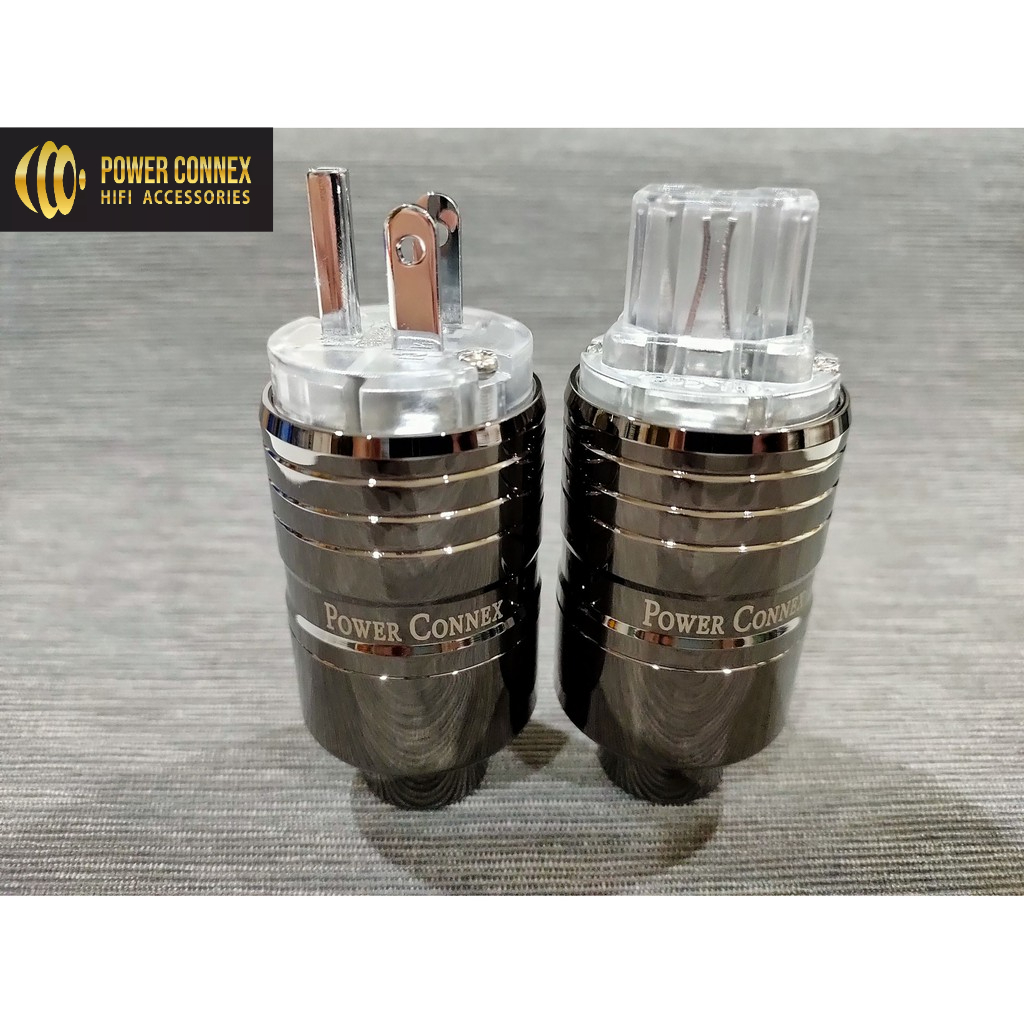 ใหม่ล่าสุด! ปลั๊กหัวท้าย Power Connex : Black Chrome | Shopee Thailand