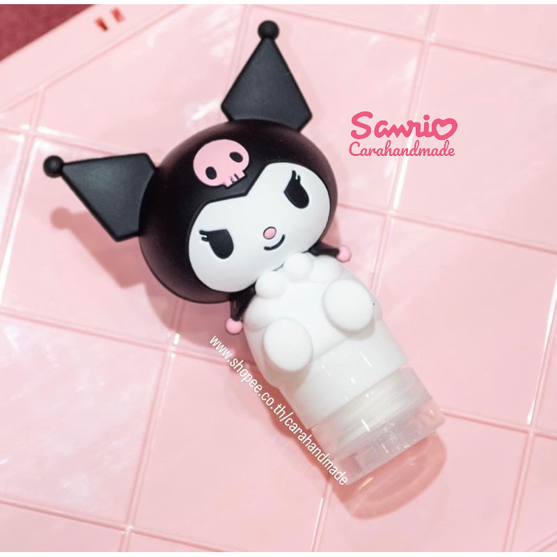 sanrioแท้100-ขวดใส่ของเหลวพกพา-hello-kitty-kuromi-my-melody-cinnamonroll-ขวดแบ่งครีม-ขวดแบ่งสบู่-ขวดแบ่งเจล