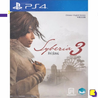 PS4 SYBERIA 3 (ENGLISH & CHINESE SUBS) (ASIA)