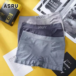 ASRV กางเกงในผู้ชาย กางเกงบ๊อกเซอร์ระบายอากาศ Boxer