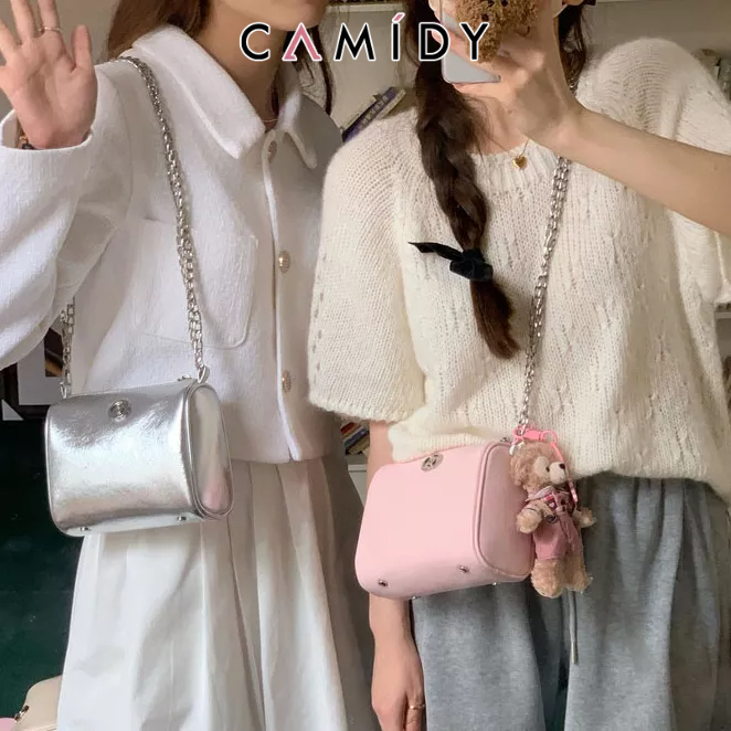 camidy-เวอร์ชั่นเกาหลีของฤดูใบไม้ผลิและฤดูร้อนใหม่เงินมินิกระเป๋าโซ่ทั้งหมดตรงกับไหล่เดียวของ-messenger-มินิกระเป๋าใบเล็กหญิง-satchel
