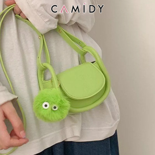 Camidy กระเป๋าสะพายไหล่ขนาดเล็กของผู้หญิงใหม่ กระเป๋าหูฟังลิปสติกมินิทันสมัย