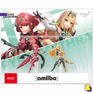 [+..••] พร้อมส่ง 🔥 | AMIIBO SUPER SMASH BROS. SERIES FIGURE (PYRA AND MYTHRA) (Nintendo™ 🎮)