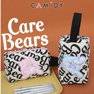 Camidy Love Bear กระเป๋าใส่ดินสอความจุขนาดใหญ่กระเป๋าใส่เครื่องสำอางค์ผู้หญิงใหม่