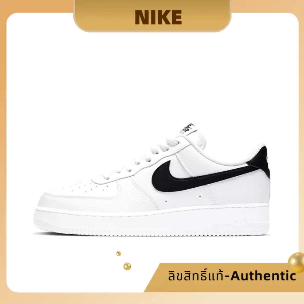 รุ่นฮิต-ของมันต้องมี-nike-air-force-1-low-white-and-black-ของแท้-100-ct2302-100