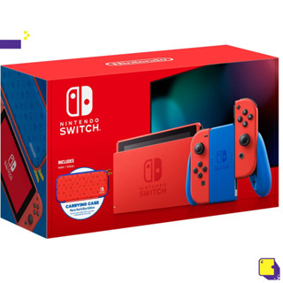 [+..••] NINTENDO SWITCH (GENERATION 2) [MARIO RED &amp; BLUE EDITION] (เกมส์ Nintendo Switch™🎮)