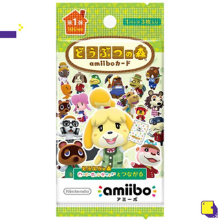 [+..••] 3DS DOUBUTSU NO MORI AMIIBO CARD VOL.1 (เกมส์ Nintendo 3DS™🎮)