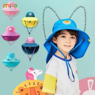 Milo เด็กใหม่ระบายอากาศขนาดใหญ่หมวกปีกทารกหมวกดวงอาทิตย์เด็กชายและเด็กหญิงเดิน