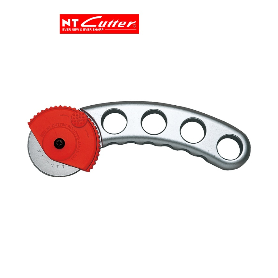 NT CUTTER มีดคัตเตอร์รุ่น RO-1000GP โรตารี่ ตัดผ้า หนัง กระดาษ | Shopee ...