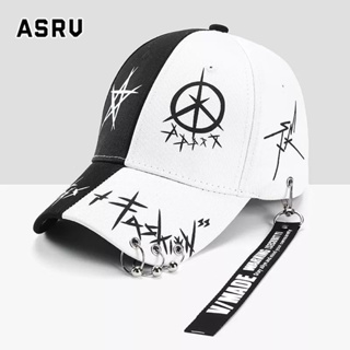 ASRV หมวก  หมวกเบสบอลเกาหลี ลำลอง และหลากหลาย แฟชั่น คู่นักเรียน ป้องกันแสงแดด