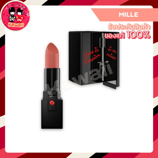 MILLE LOVE IS PASSION LIPSTICK มิลเล่ เลิฟ อีส แพสชั่น ลิปสติก ขนาด 4g.