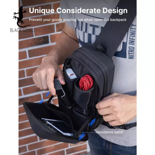 ภาพขนาดย่อของภาพหน้าปกสินค้าJsaux Shoulder Bag for Steam Deck BG0105 จากร้าน blackgekko บน Shopee ภาพที่ 5