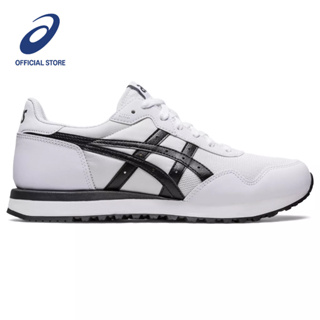 ASICS :  TIGER RUNNER II MEN ผู้ชาย รองเท้าผ้าใบ ของแท้  WHITE/BLACK