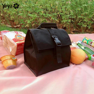 YE YA กระเป๋าอาหารกลางวันแบบพับได้มัลติฟังก์ชั่น Messenger European และ American Aluminum Foil Ice Bag