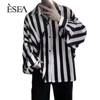 ESEA เสื้อเชิ้ตผู้ชาย, เทรนด์ธุรกิจสไตล์ญี่ปุ่นและเกาหลี, เสื้อเชิ้ตลําลองลายทาง