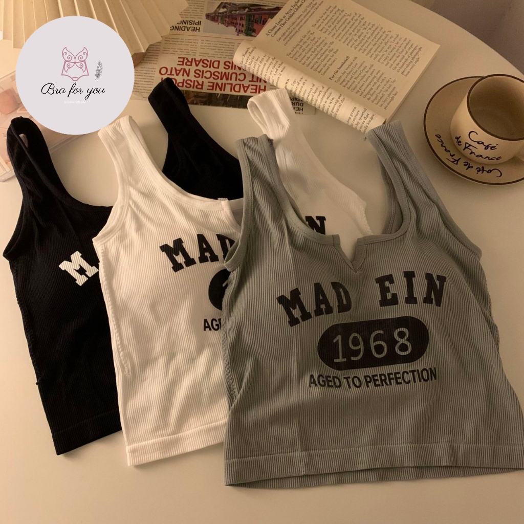 เสื้อกล้ามแฟชั่น-สกรีนลาย-mad-ein-คอวี-bfy-1968