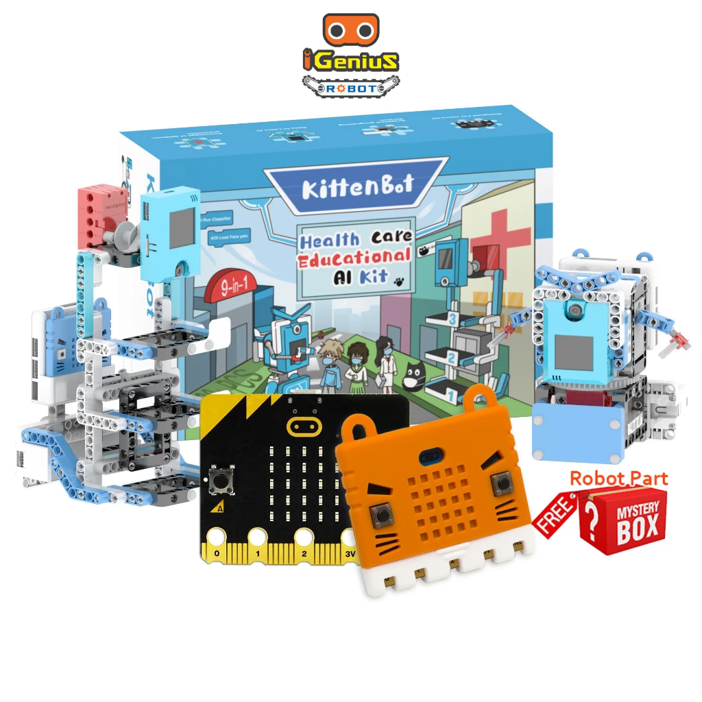 Kittenbot Healthcare Kit Ai 9in1 เรียนรู้การเขียนโปรแกรม ปัญญาประดิษฐ์ ...
