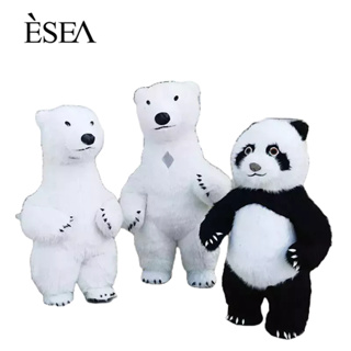 ESEA ผู้ชายตุ๊กตาเครื่องแต่งกายอินเทอร์เน็ตคนดังพองยักษ์แพนด้าหมีขั้วโลกแสดงเหตุการณ์, ใบปลิวถนน, สวนสัตว์น่ารักพองตุ๊กตาเครื่องแต่งกาย