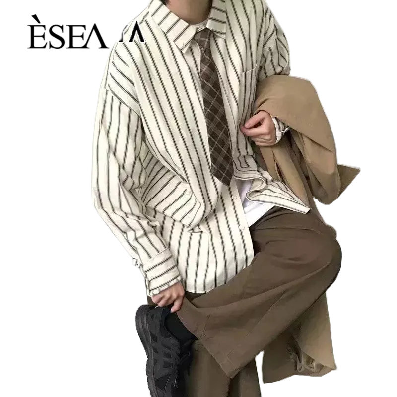 esea-เสื้อผู้ชาย-ญี่ปุ่นหลวมเสื้อผู้ชาย-การแข่งขันทั้งหมด-แฟชั่นลำลองลายเสื้อผู้ชาย