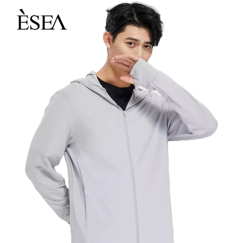 esea-แจ็คเก็ตผู้ชายผ้าไหมน้ำแข็งป้องกัน-อัลตราไวโอเลตบางส่วนระบายอากาศลำลองแฟชั่นม่าน