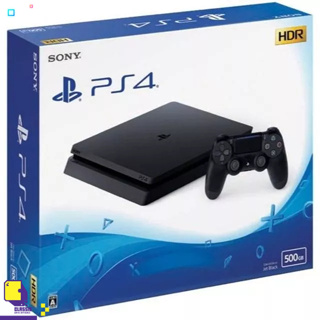 PlayStation 4 CUH-2200 Series 500GB HDD (Jet Black)  (By ClaSsIC GaME)