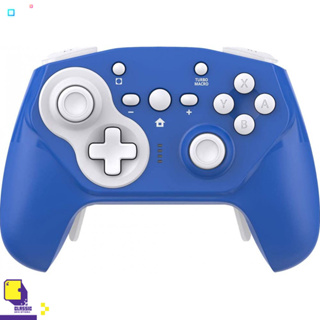 ✜NSW CYBER・GYRO WIRELESS CONTROLLER PRO FOR NINTENDO SWITCH (BLUE X WHITE) (เกมส์ Nintendo Switch™)