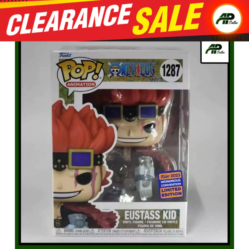 Funko Pop! One Piece Eustass Kid #1287 - Convention 2023 - Neuf