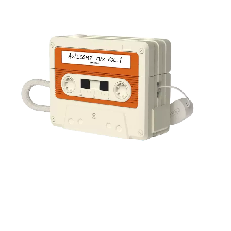 ELAGO AIRPODS PRO 2 CASSETTE TAPE CASE (WITH STRAP) Shopee Thailand
