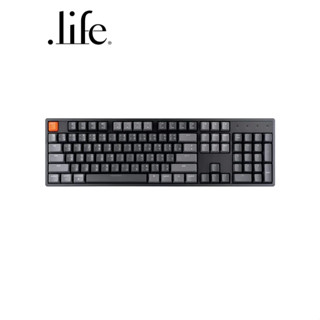 KEYCHRON คีย์บอร์ดไร้สาย และ แบบมีสาย K10 J6 [Hot swappable] สี Dark Grey by dotlife