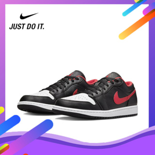 Nike Jordan Air Jordan 1 low white toe 553558-063 ของแท้ 100% Sneakers