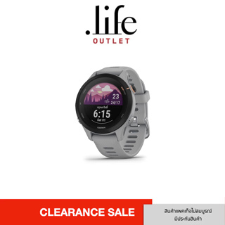 GARMIN นาฬิกาสมาร์ทวอทช์ Forerunner 255S สี Powder Grey By Dotlife Copperwired