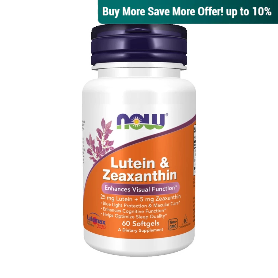 Now Foods, Lutein & Zeaxanthin, 60 Softgels Shopee Thailand