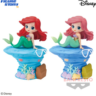 *In Stock*(พร้อมส่ง) Q posket stories Disney Characters Mermaid Style -Ariel- (โมเดล)(ของแท้)(ล๊อต JP)