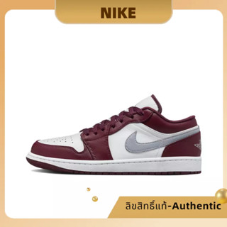 รุ่นฮิต ของมันต้องมี Jordan Air Jordan 1 low bordeaux ของแท้ 100% 553558-615