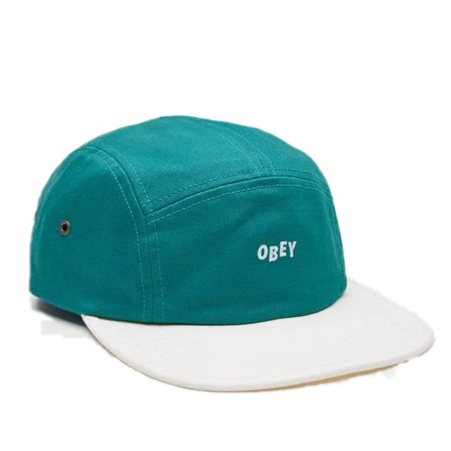 obey-หมวก-รุ่น-contrast-jumble-5-panel-สี-teal