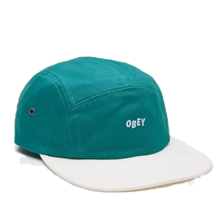 OBEY หมวก รุ่น CONTRAST JUMBLE 5 PANEL สี TEAL