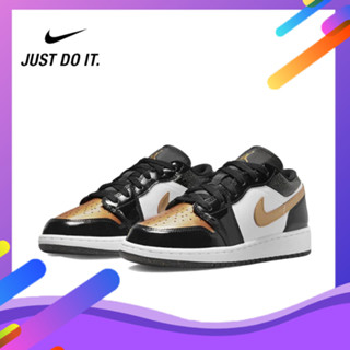 Nike Jordan Air Jordan 1 Gold Toe DR6970-071 ของแท้ 100% Sneakers