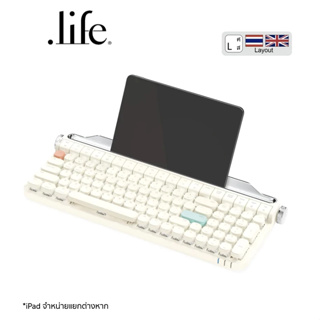 Actto คีย์บอร์ดไร้สายดีไซน์ย้อนยุค Actto Mechanical Keyboard B705 [คีย์ไทย-อังกฤษ] by dotlife