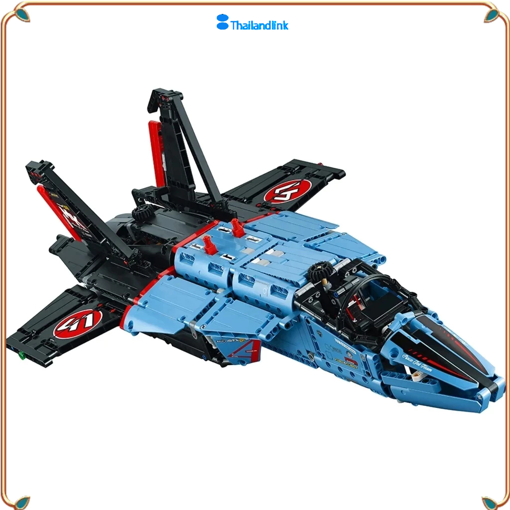 （ราคาต่ำสุดออนไลน์）เลโก้ LEGO 42066 Air Race Jet (1151 pcs / Technic ...