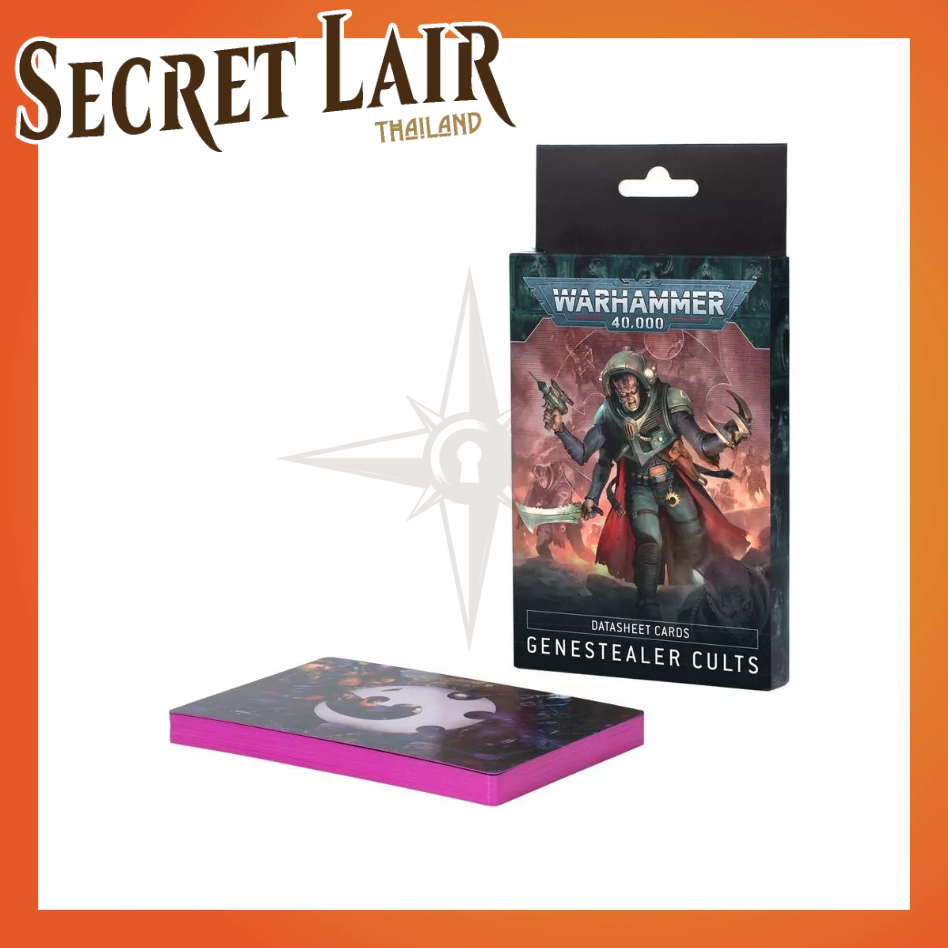 Warhammer 40k Genestealer Cults Datenblatt-Karten – 29 Karten Set Mit Armee-Regeln & Combat Patrol Sheets