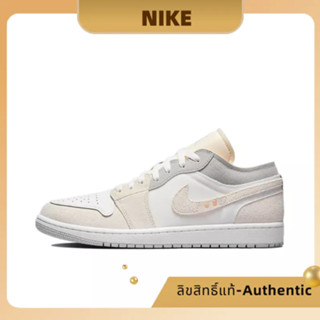 รุ่นฮิต ของมันต้องมี Jordan Air Jordan 1 low secraft white and phantom ของแท้ 100% DN1635-100