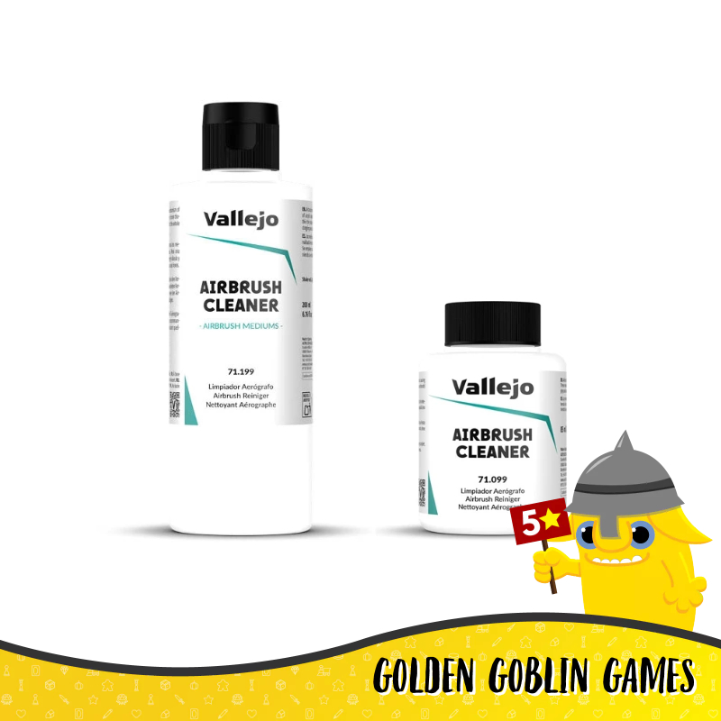 Vallejo Airbrush Cleaner – 200 Ml, Reiniger Für Airbrush-Farben Und -Werkzeuge