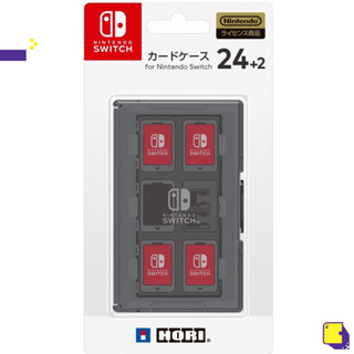 [+..••] NSW CARD CASE 24+2 FOR NINTENDO SWITCH (BLACK) (เกม Nintendo Switch™🎮)