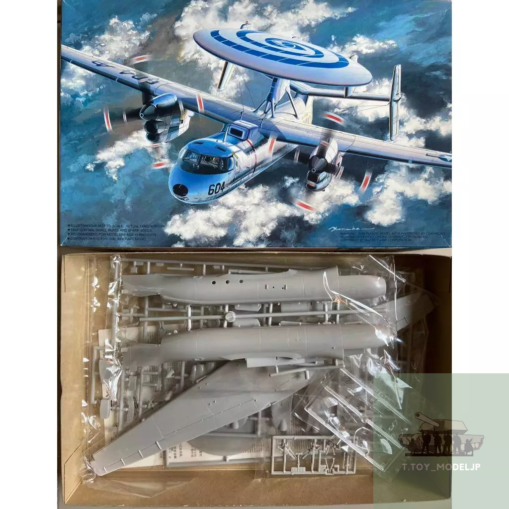 E-2C HAWKEYE 1/72 FUJIMI Screw Tops(米海軍)（Grumman E-2C