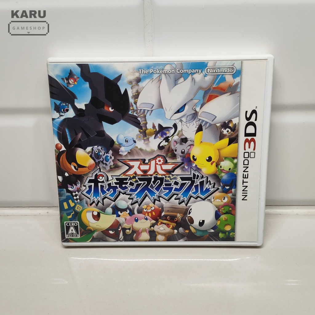 [พร้อมส่ง] มือ 2 แผ่นเกม Nintendo 3DS : Pokemon Rumble Blast ปกญี่ปุ่น ...