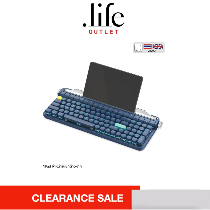 Actto Mechanical Keyboard Blue Light with Keypad-Navy By Dotlife ...