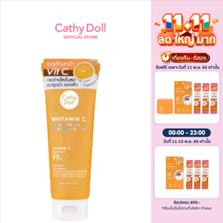 Cathy Doll ไวท์ทามินซีไบรท์เทนนิ่งคลีนซิ่งเจล 120ml Cathy Doll Whitamin C Brightening Cleansing Gel