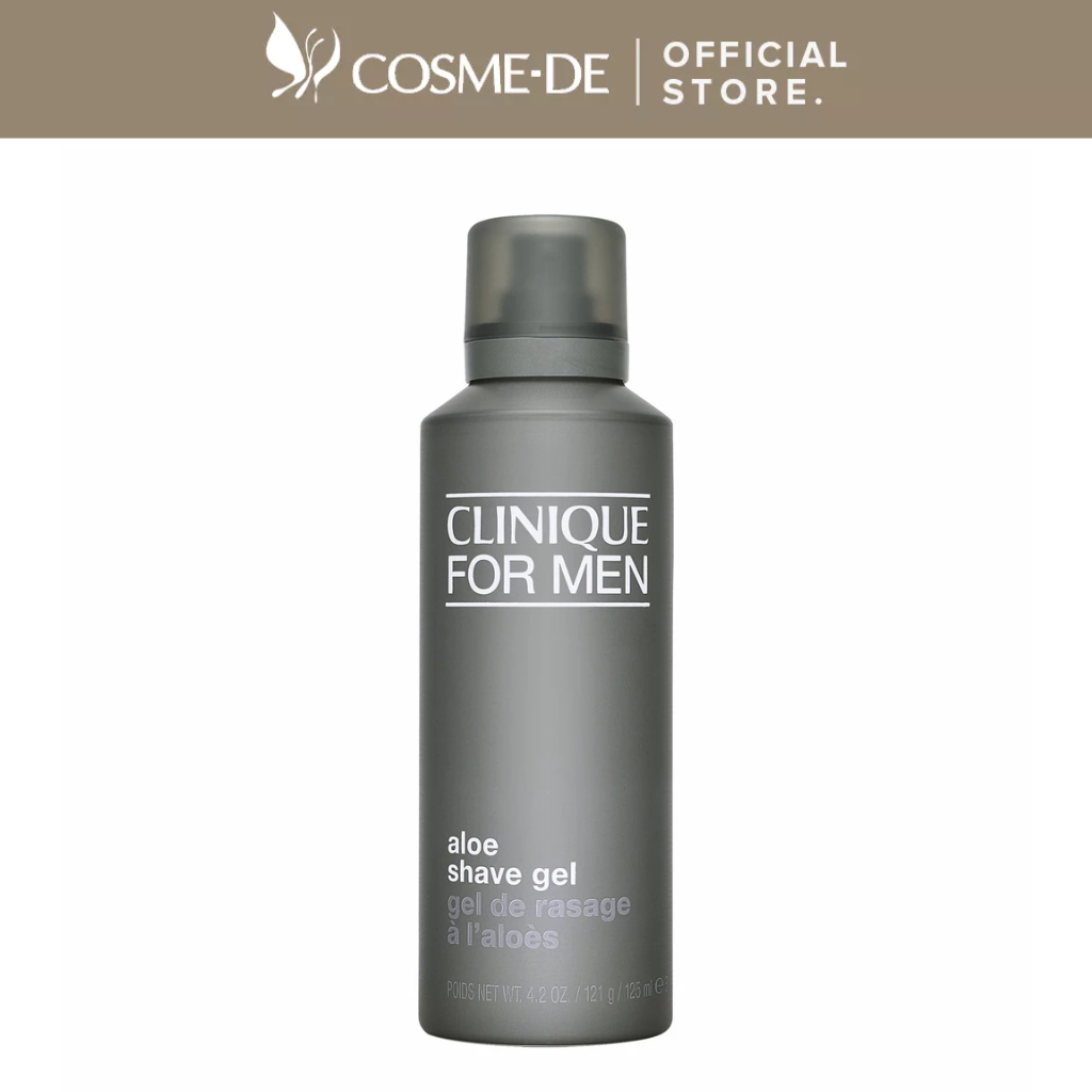 Clinique For Men Aloe Shave Gel 125ml Men Preshave & Shaving Shopee