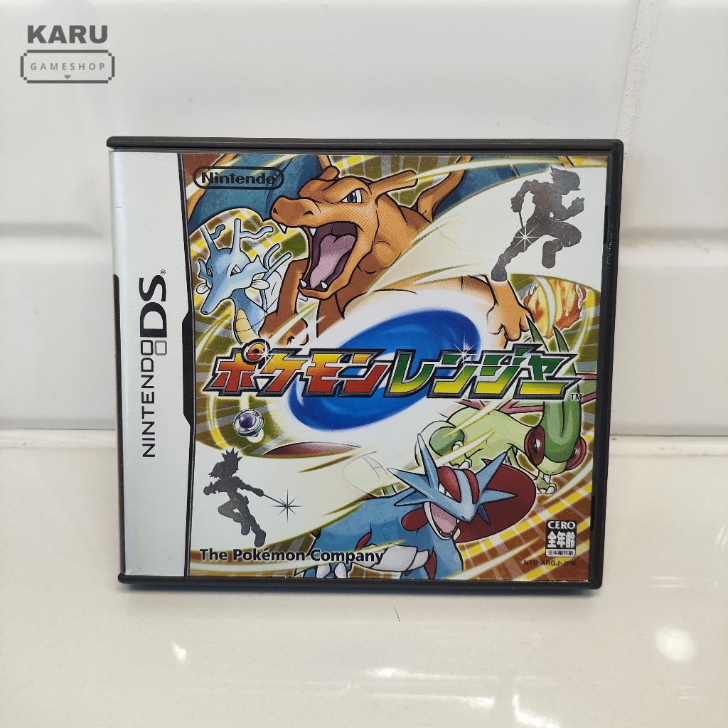[พร้อมส่ง] แผ่นเกมส์ Nintendo DS : Pokemon Ranger ปกญี่ปุ่น | Shopee ...