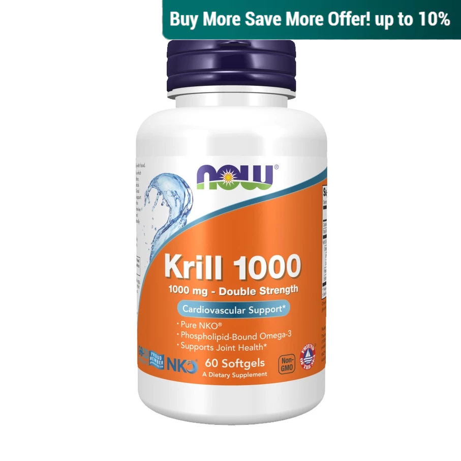 Huile De Krill NKO Neptune - 60 Capsules - Complément Alimentaire Du Canada